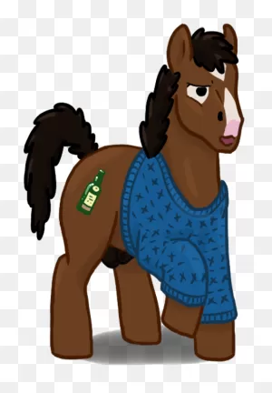 Orobas, Balls, Bojack Horseman, Explicit, Horsecock, - Cartoon ClipartFlare.com 