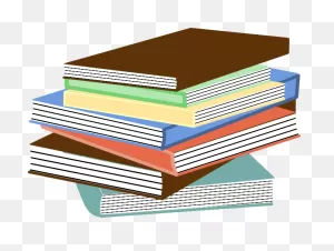 Stack Of Books Clip Art (106278) Free PNG-WebP Download / 4 Vector