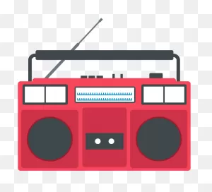 Image Freeuse Stock Boombox Clipart Cassette Tape - Boombox Vector ClipartFlare.com 