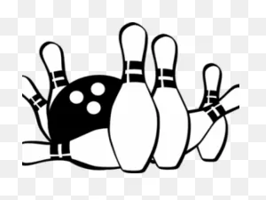 Free Bowling Clipart - Bowling Pins Cut Out Clipart - Png Download ClipartFlare.com 