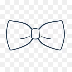 Doodle Navy Bow Tie Graphic By Sharon-Dewi Stolp ClipartFlare.com 