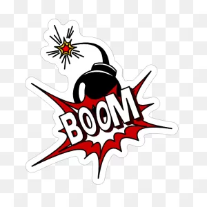 Boom' Bubble | Free PNG-WebP