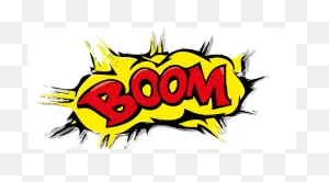 Conta Pue Salta Boom - Boom Clipart - Png Download - Full Size ClipartFlare.com 