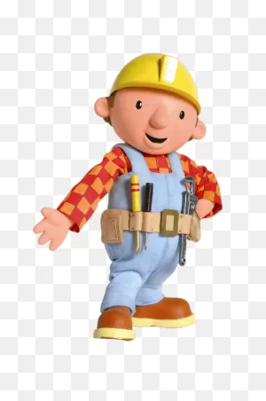 Old Bob The Builder Wearing Tool Belt Transparent Png - Stickpng