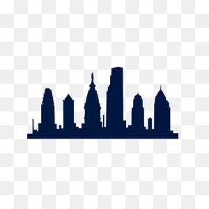 Boston Philadelphia Center City Recovery Skyline - City Silhouette ClipartFlare.com 