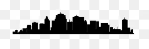 Cityscape Clipart Urban Community - Silhouette Boston Skyline ClipartFlare.com 