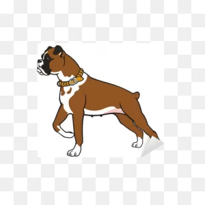 Boxer Dog Sticker • Pixers® - We Live To Change