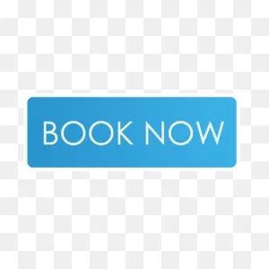 Blue Rectangular Book Now Button Transparent Png - Stickpng