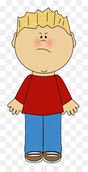 Boy With A Sad Face Clip Art - Sad Boy Clipart | Full Size Png ClipartFlare.com 