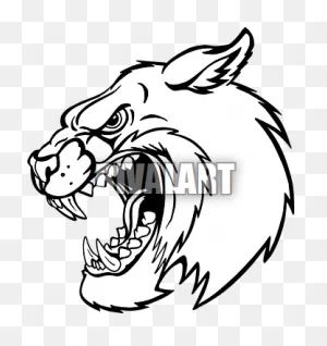 Bobcat Head Clip Art - Bobcat - (340X361) Png Clipart Download