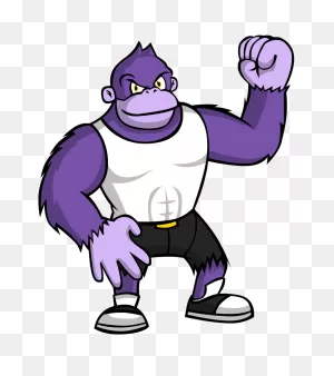 Athletic Gorilla By Crispykarasz On 