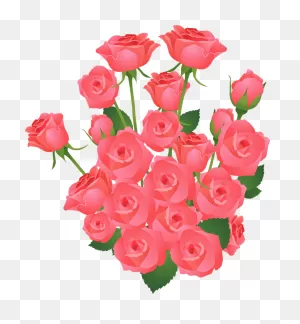 Roses Bouquet Clipart. Free Download Transparent .png | ClipartFlare