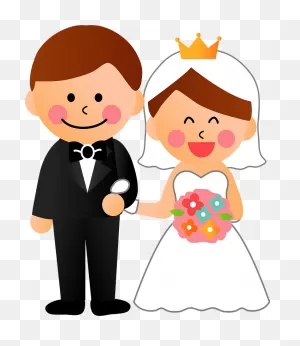 Bride And Groom Are At The Wedding Clipart. Free Download ClipartFlare.com 