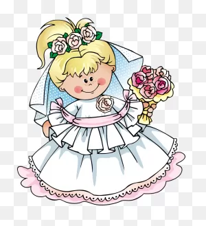 Bride Clipart Clipartfest Cartoon And 2 - ClipartFlare