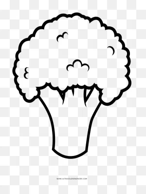 Broccoli Coloring Page - Kakao Friends Jay G Clipart - Full Size ClipartFlare.com 