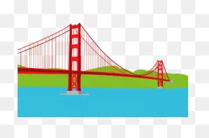 Golden Gate Bridge Clipart Golden Gate Bridge Crissy - Golden Gate ClipartFlare.com 