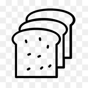 Bakery Food, Bread Piece, Bread Slice, Bread Toast, Staple Food Icon ClipartFlare.com 