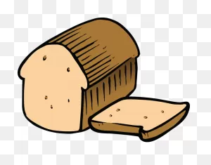 Bread3 - - Cartoon Bread Slice - (765X600) Png Clipart Download