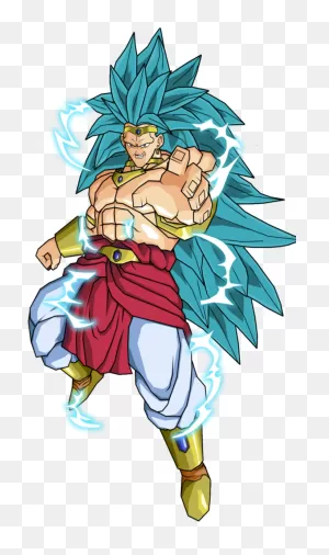 Clipart Freeuse Broly Transparent Blue Hair Controlled - Dragon ClipartFlare.com 