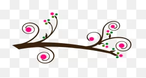 Branch Berries Ornament - Owl Tree Branch Clip Art | Full Size Png ClipartFlare.com 
