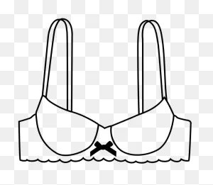 Bra Rubber Stamp - Panties Clipart - Full Size Clipart (#1016777 ClipartFlare.com 