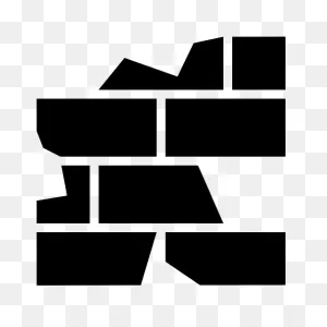 Broken Wall Vector PNG-WebP Icon - Png Repo Free Png Icons