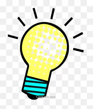 Bright Idea Light Bulb Royalty Free Vector Clip Art Illustration ClipartFlare.com 