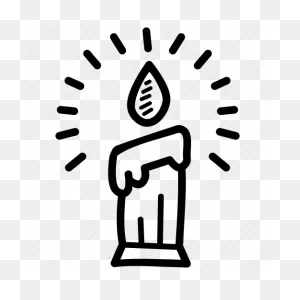 Bright, Candle, Glow, Light, Pray, Shine, Wax Icon - Download On ClipartFlare.com 