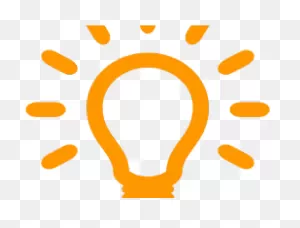 Bright Clipart Light Bulb Moment - Icon - Png Download - Full Size ClipartFlare.com 