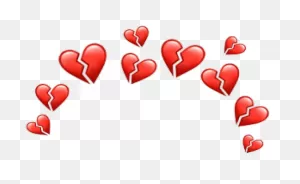 Broken Heart Clipart Picsart - Png Download - Full Size Clipart ClipartFlare.com 