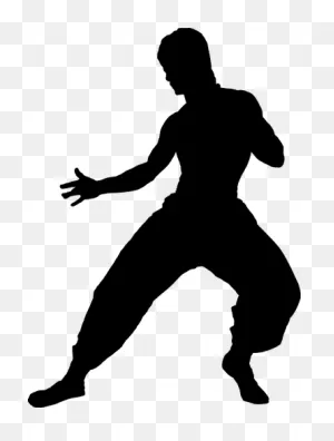 Free Image On ClipartFlare - Bruce Lee, Martial Arts, Silhouette ClipartFlare.com 