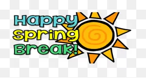 Download March 19 - March 23 - « - Black And White Spring Break ClipartFlare.com 