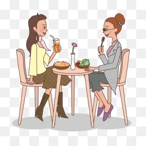 Ladies At Brunch | Free PNG-WebP