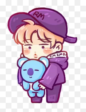 Download #kpop #kpopart #bts Bts Chibi Rm - Bts Drawings Chibi Rm ClipartFlare.com 