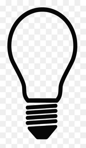 Download Hd Light Bulb Logo Png - Incandescent Light Bulb ClipartFlare.com 