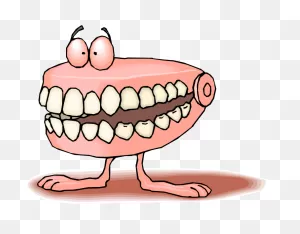 Clip Art Cartoon False Teeth | Full Size Png Download | ClipartFlare