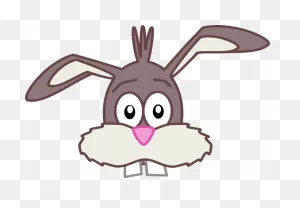Rabbit With Buck Teeth - ClipartFlare