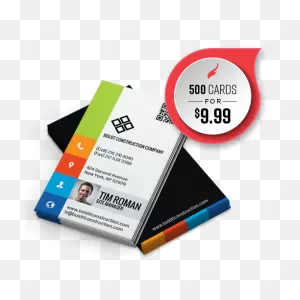 500 Business Cards For Only $9.99 | Custom Business Card Printing ClipartFlare.com 