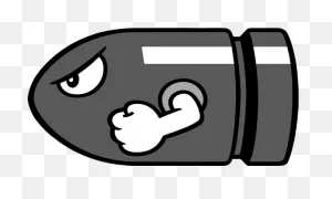 Bullet Bill | Paper Shin A.k.a Keroro Gunsou Wiki | ClipartFlare
