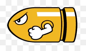 Gold Bullet Bill | Paper Shin A.k.a Keroro Gunsou Wiki | ClipartFlare