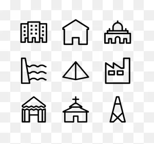 Building Icon Vector Free #403611 - Free Icons Library