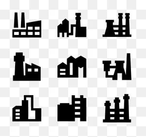 Vector Factory Building - Factory Icon Clipart - Full Size Clipart ClipartFlare.com 