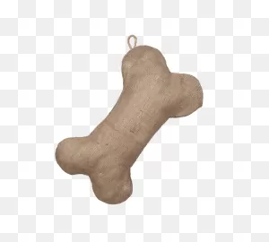 Natural Burlap Dog Bone Stocking – Burlapbabe
