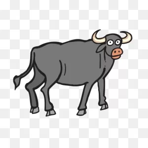 Gray Bull Png, PNG-WebP Clip Art For Web - Download Clip Art, Png Icon Arts