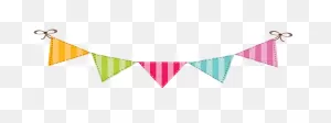 Banner Bunting Birthday Clip Art - Birthday Png Download - 1024 ClipartFlare.com 