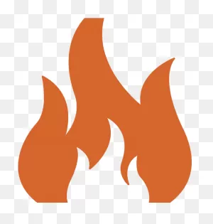 Burn Baby Burn - Silhouette Flames Black Clipart - Full Size ClipartFlare.com 