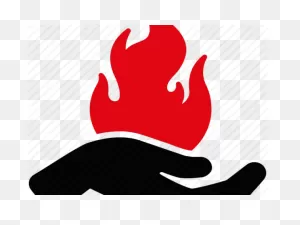 Burn Clipart Fire Incident - Emblem - Png Download - Full Size ClipartFlare.com 