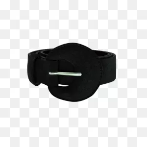 Black Half Moon Buckle Belt By Beltbe