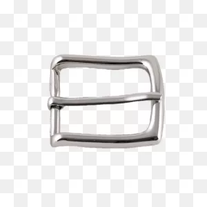 Shiny Silver Belt Buckle Transparent Png - Stickpng