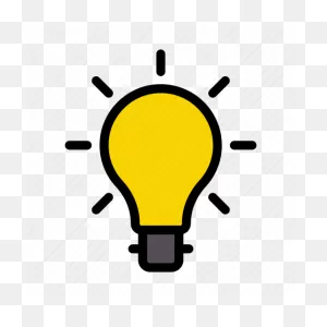 Download Bulb Clipart Yellow Thing - Yellow Light Bulb Vector Png ClipartFlare.com 